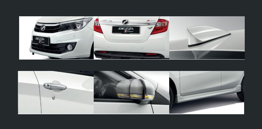 Perodua Bezza exterior