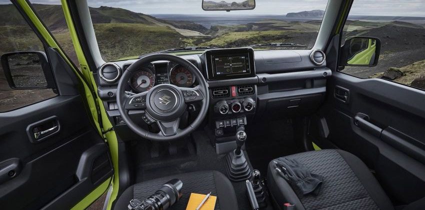 new Suzuki Jimny interior