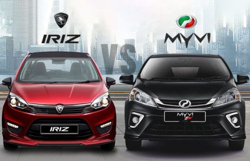 Perodua Myvi or Proton Iriz - Which One?