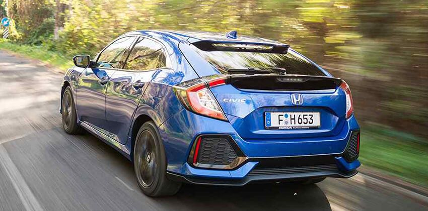 Honda Civic i-DTEC rear