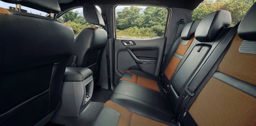 Ford Ranger rear seat