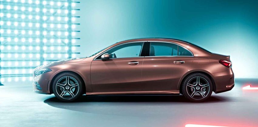 Mercedes-Benz V177 A-Class sedan side