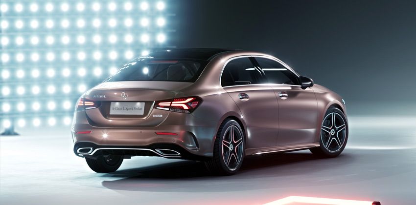 Mercedes-Benz V177 A-Class sedan rear