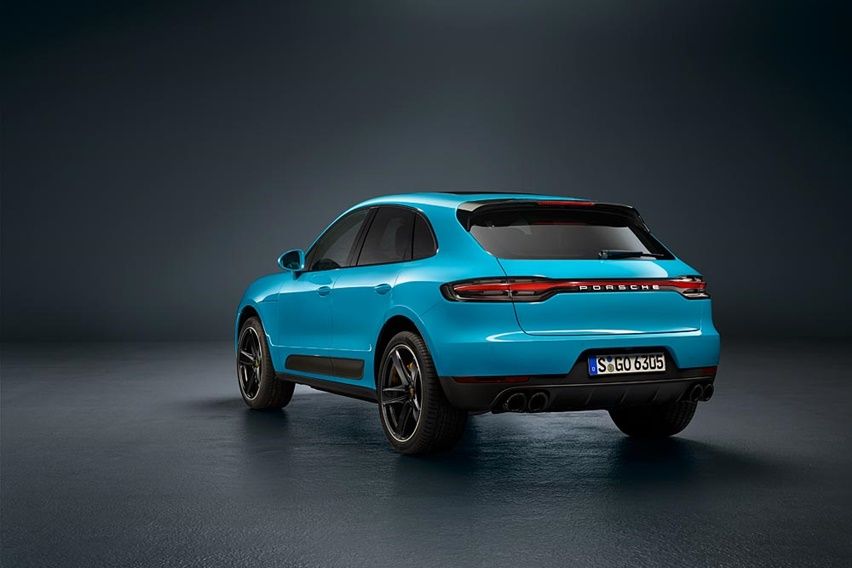 New Porsche Macan rear image
