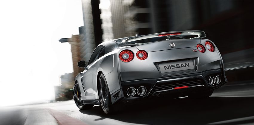 Nissan GT-R rear