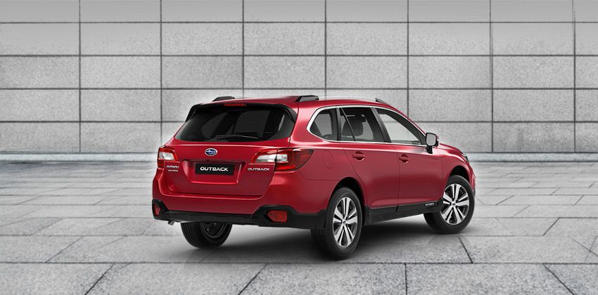 2018 Subaru Outback rear view
