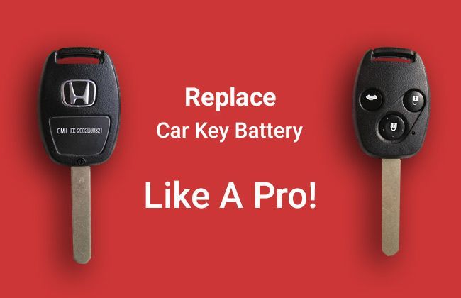 Vehicle ownership tip: Removing and replacing car key battery