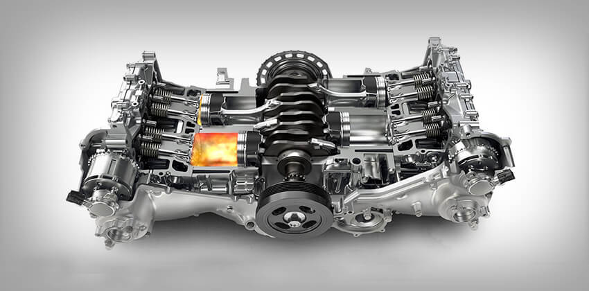 2018 Subaru Outback engine