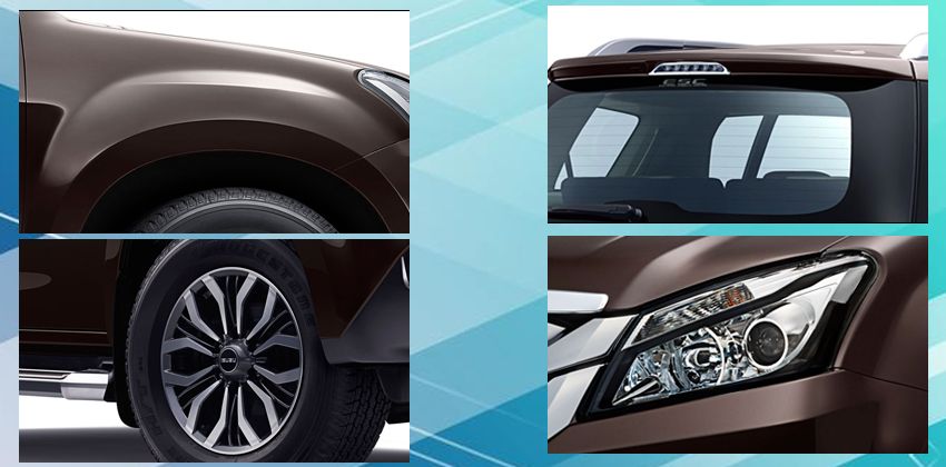Isuzu mu-X  exterior features