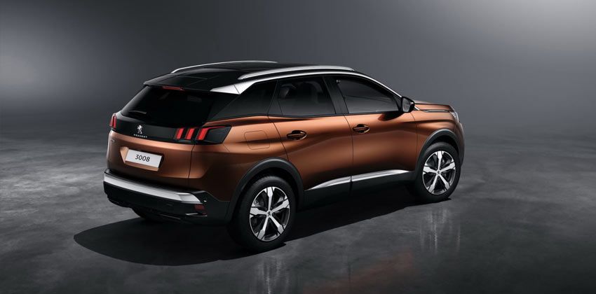 all-new Peugeot 3008 rear