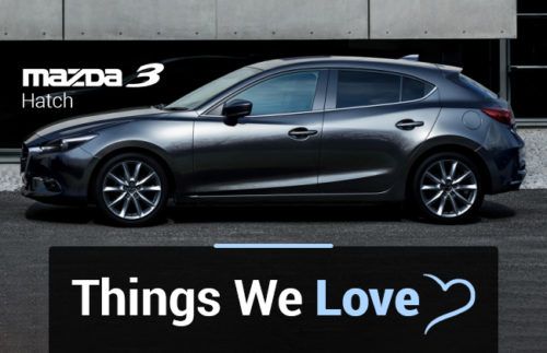 Mazda 3 Hatch - 5 Things we love