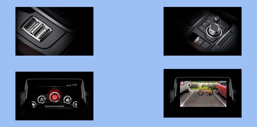 Mazda 3 Hatch faetures