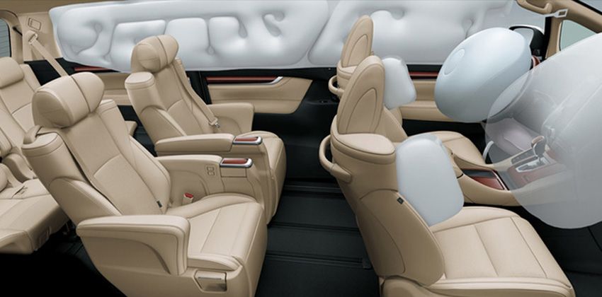 Toyota Alphard 2018 airbag