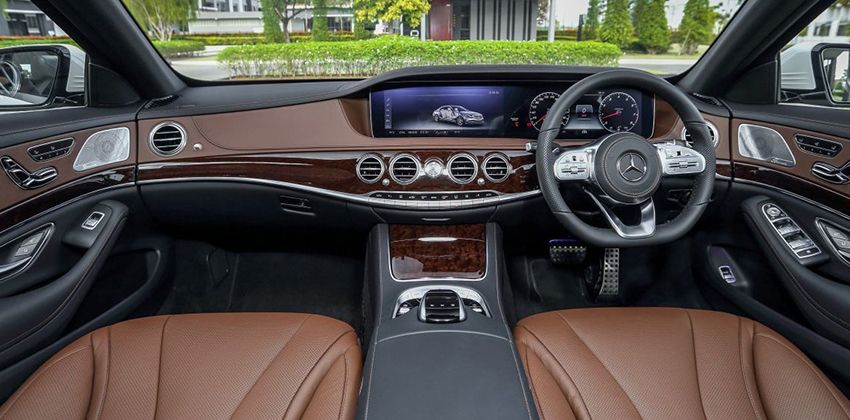 W222 Mercedes-Benz S-Class S 450 L interior dashboard 
