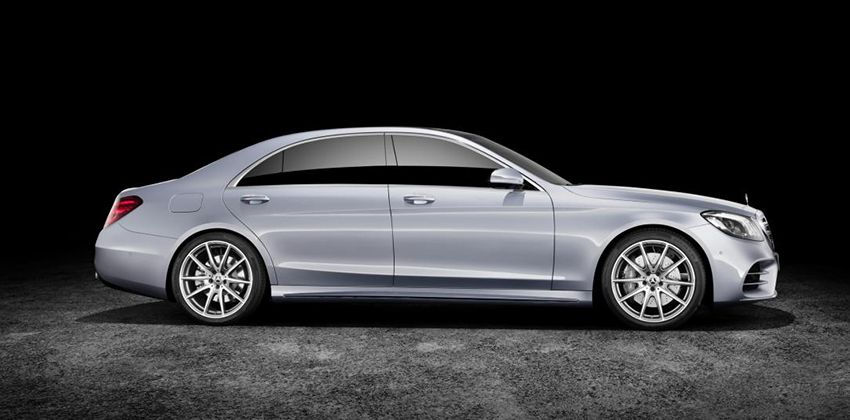 W222 Mercedes-Benz S-Class S 450 L side profile
