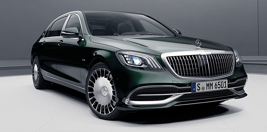 2018 Mercedes-Benz S-Class Maybach S 650 front profile