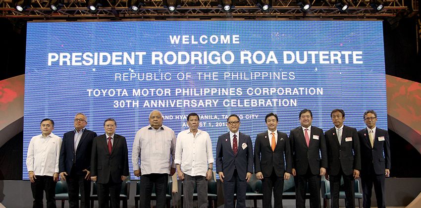 Toyota Motor Philippines 30 years celebration