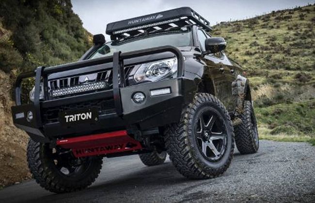 This kit transforms the Mitsubishi Strada into a beastly off-roader