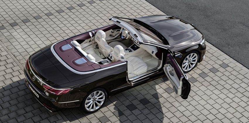 S560 Cabriolet top-view