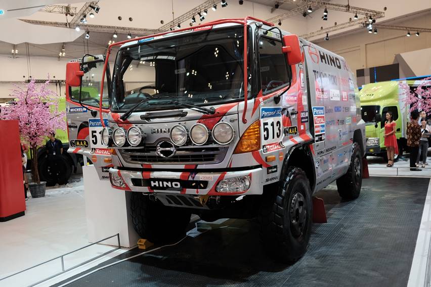 Truk Rally Hino di GIIAS 2018