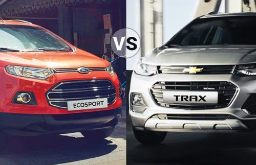 Ford EcoSport vs Chevrolet Trax - The American compact-SUV fight 