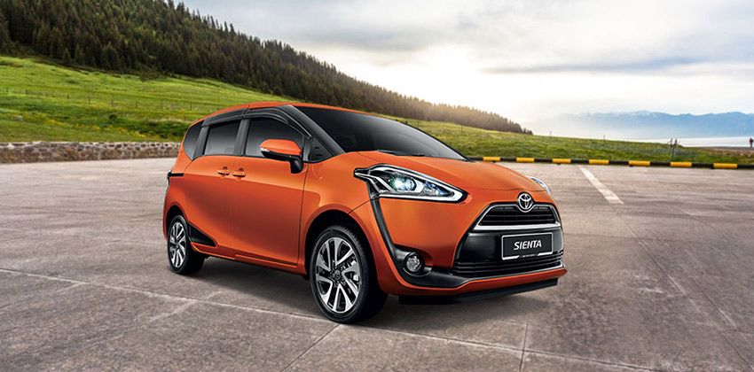 Toyota Sienta - Top five MUVs under RM 100,000