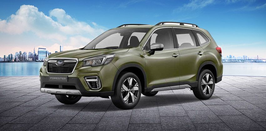 New Subaru Forester front