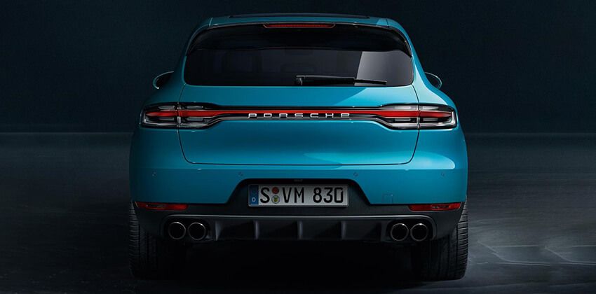 New Porsche Macan rear