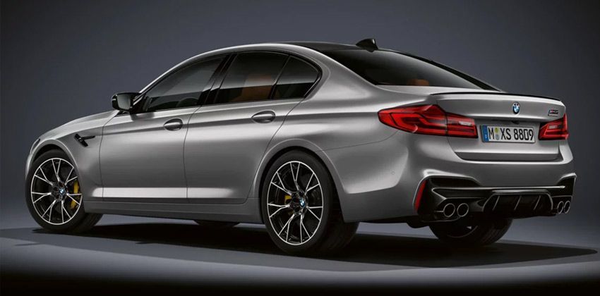 BMW M5 Competition rear