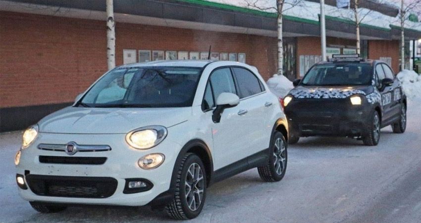 2019 Fiat 500X spy shots