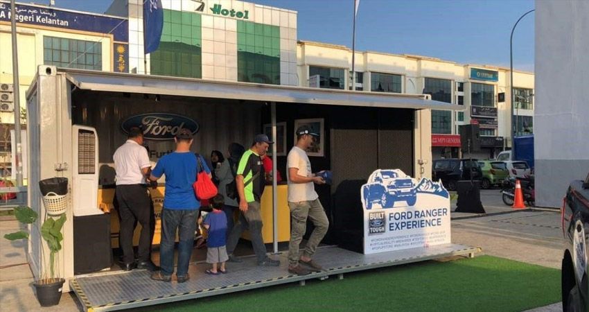 Ford Pop-Up store Malaysia 