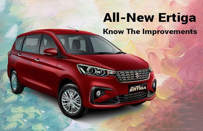 2018 Suzuki Ertiga: Improvements that have been made 2018 Suzuki Ertiga: Improvements that have been made