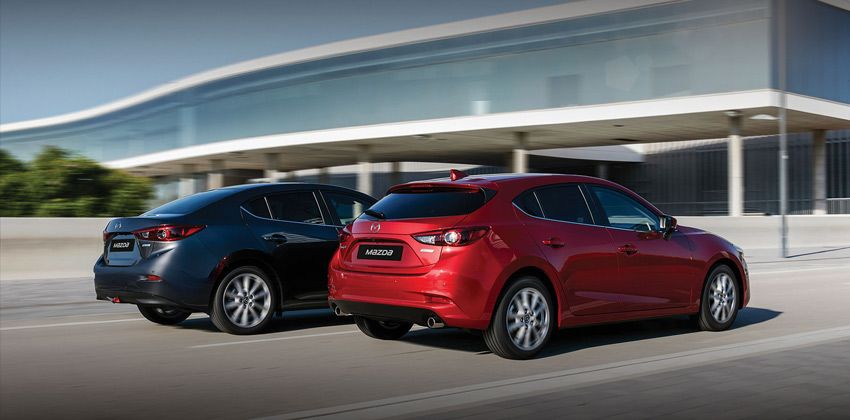 Mazda 3 hatch and sedan 