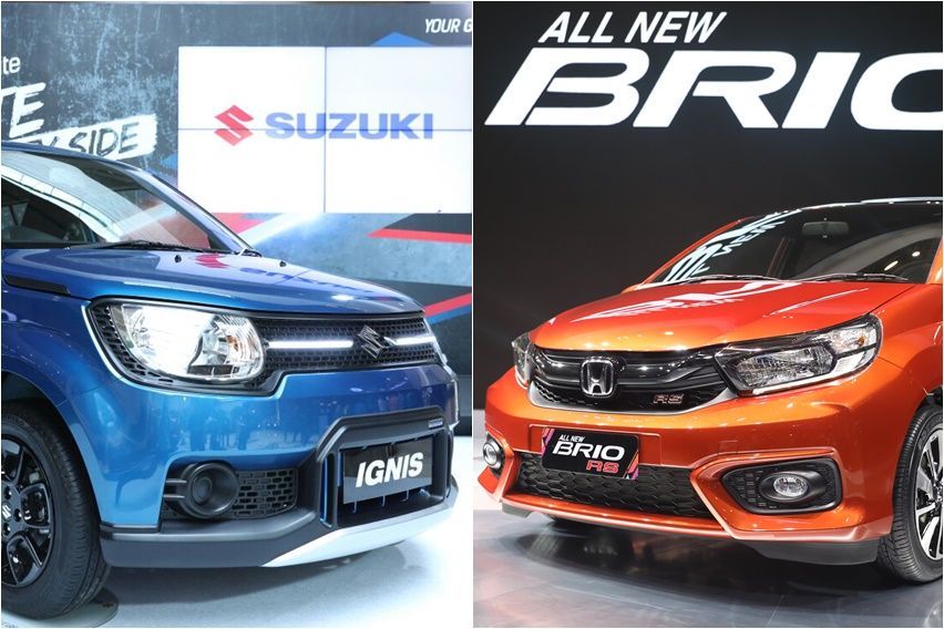 GIIAS 2021 Membandingkan Performa Honda Brio  RS vs  Suzuki  