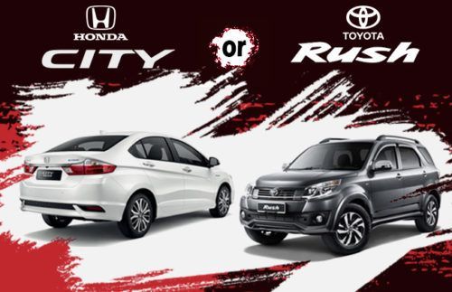 Toyota Rush or Honda City: Cross-segment compare