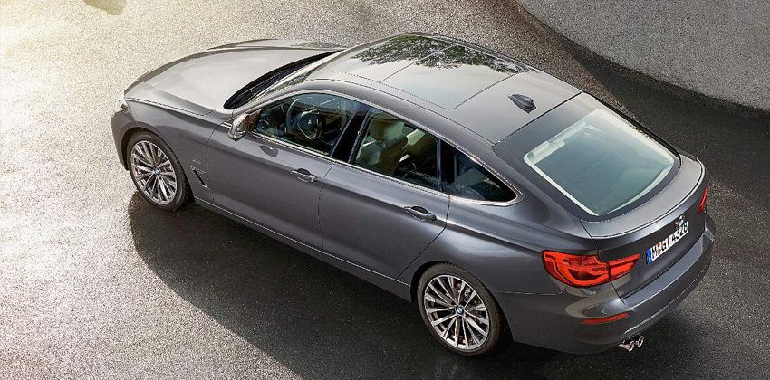 BMW 3 Series Gran Turismo  top-view
