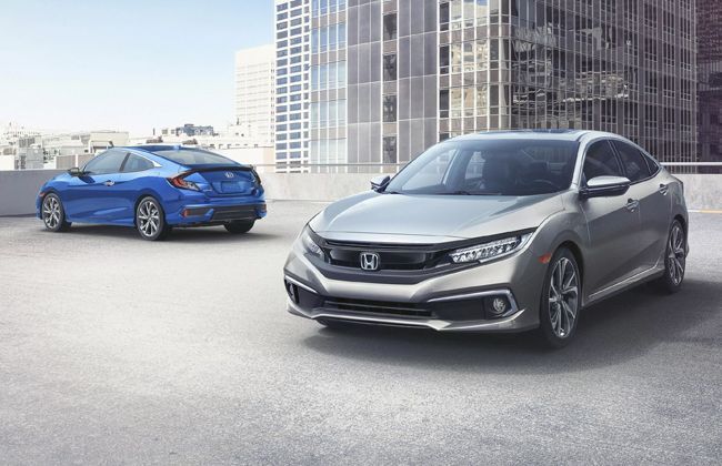 Honda Civic FC gets a facelift for the 2019 model year
