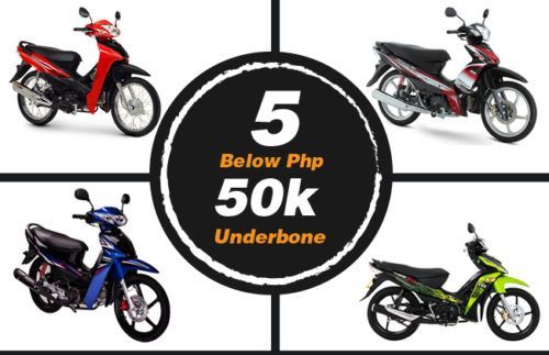 5 Below Php 50k underbones that will not disappoint you