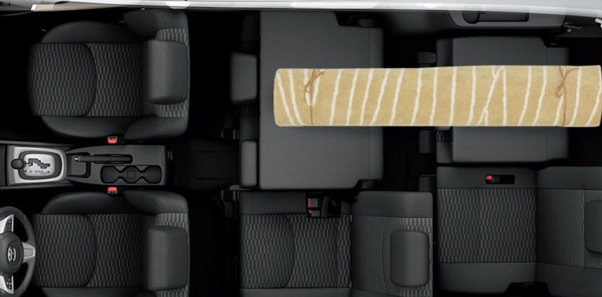 Toyota Rush cabin space