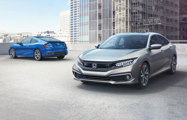 2019 Honda Civic receives a new glamorous look