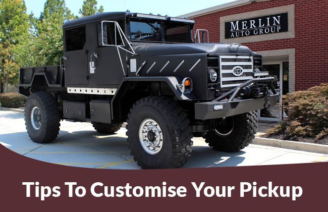 Customise your beloved pickup following these unique tips