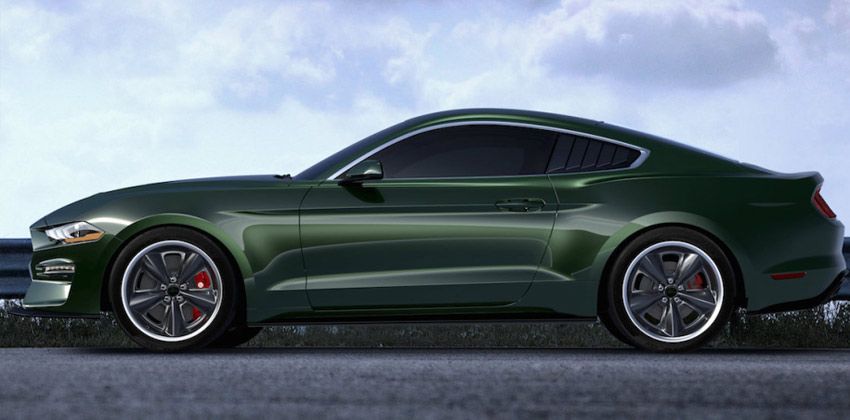 Mustang Bullitt SIDE