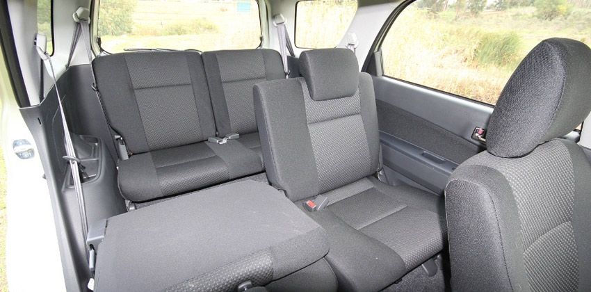 toyota rush seating configration