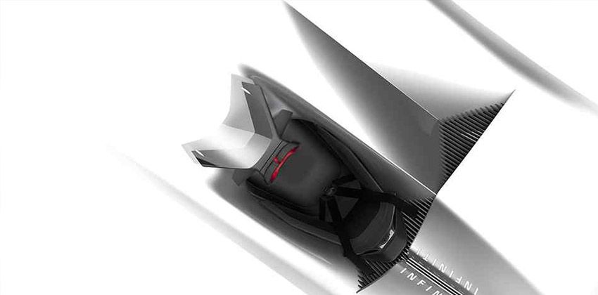 Infiniti Prototype 10 TOP-VIEW