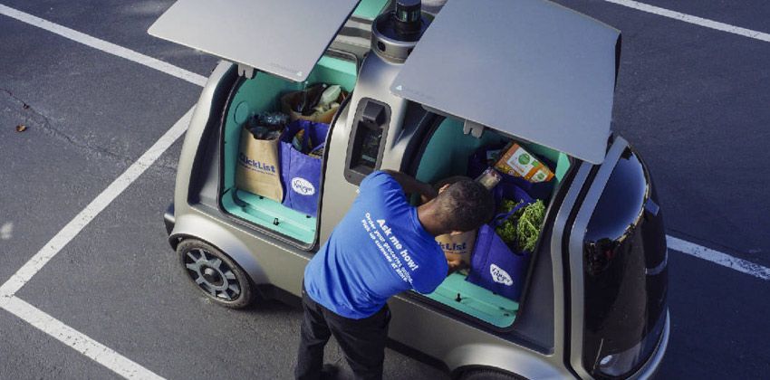Kroger DRIVERLESS CAR