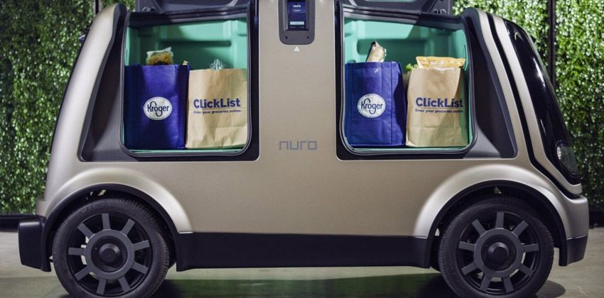 DRIVERLESS CAR BY Kroger 