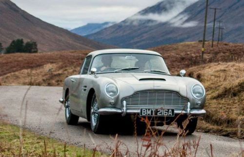 Aston Martin to bring Goldfinger DB5 to life with additional spy gadgets