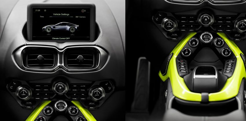  2018 Aston Martin Vantage interior