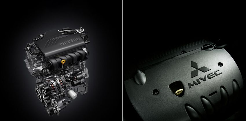 Nissan Kicks over Mitsubishi ASX - engine