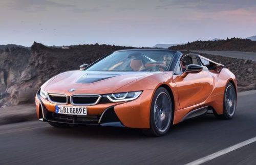 BMW  เตรียมเปิดตัว   BMW i8 Roadster 